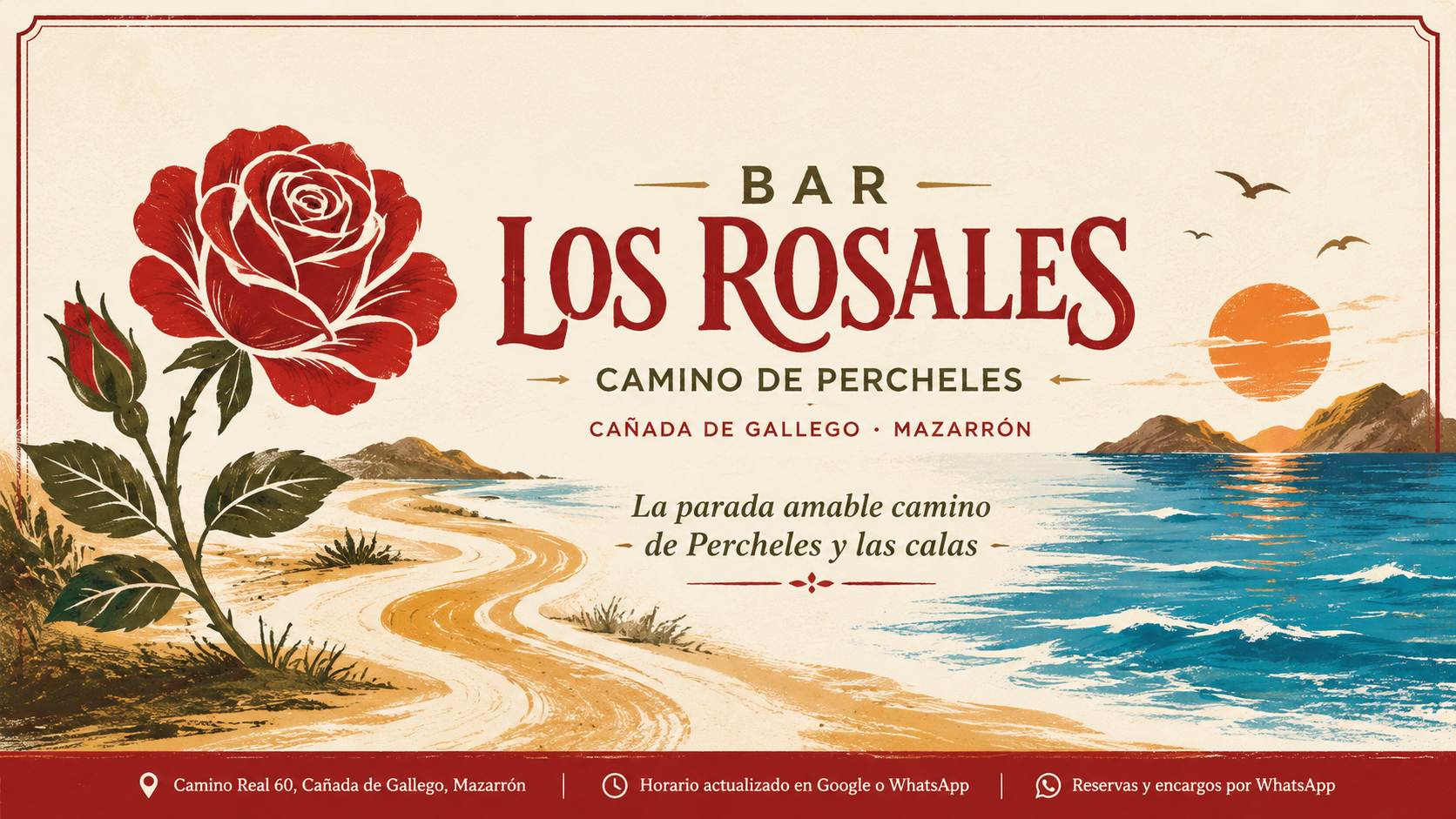 Bar Los Rosales, Camino de Percheles, Cañada de Gallego, Mazarrón